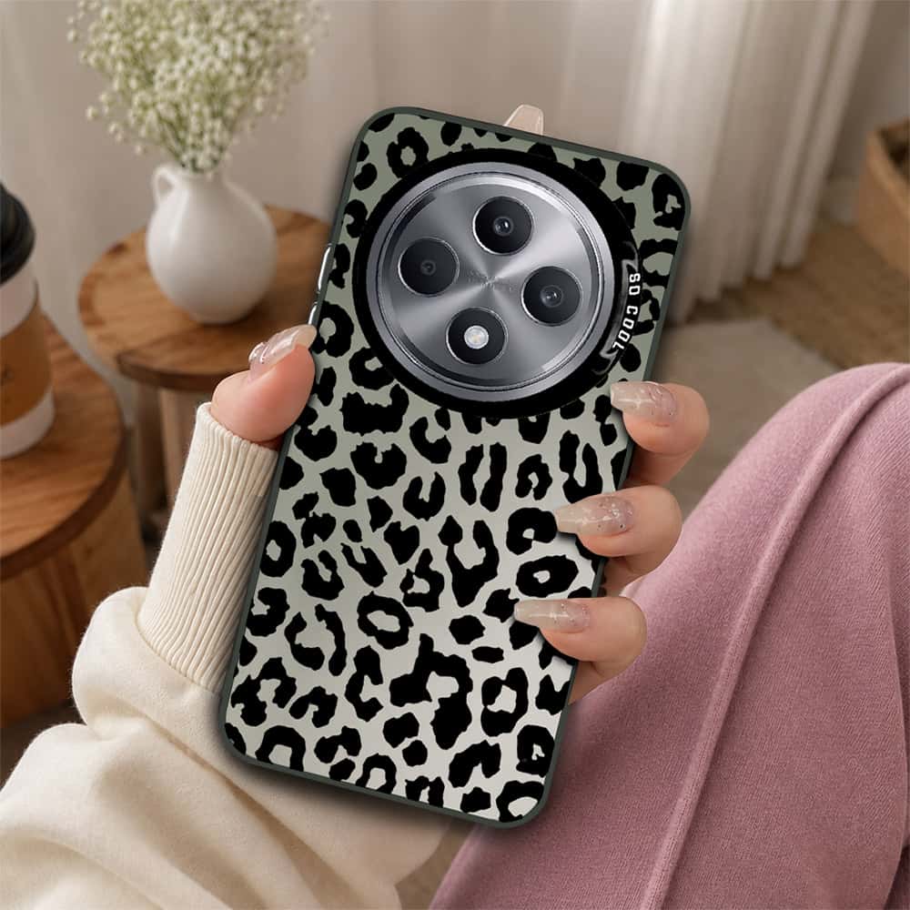Oppo F27 Cover - Monochrome Mood Print Series - Lightweight Frosted Pearl Finish Anti-Fingerprint Shockproof Soft Borders Case
