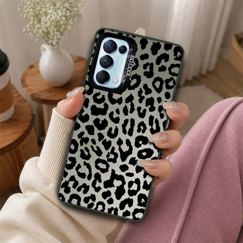 Oppo Find X3 Lite Cover - Monochrome Mood Print Series - Lightweight Frosted Pearl Finish Anti-Fingerprint Shockproof Soft Borders Case