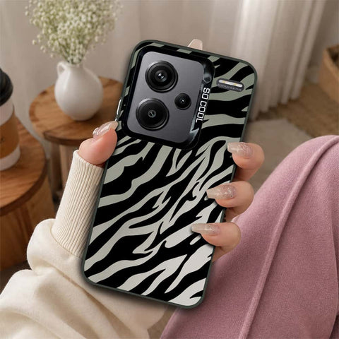 Xiaomi Redmi Note 13 Pro Plus 5G XFF Edition Cover - Monochrome Mood Print Series - Lightweight Frosted Pearl Finish Anti-Fingerprint Shockproof Soft Borders Case
