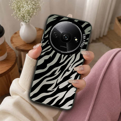 Xiaomi Poco C61 Cover - Monochrome Mood Print Series - Lightweight Frosted Pearl Finish Anti-Fingerprint Shockproof Soft Borders Case