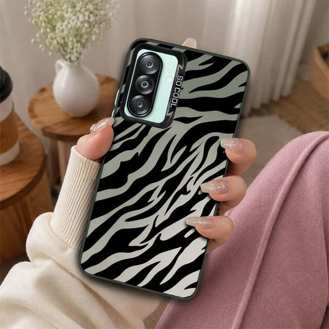 Samsung Galaxy A26 Cover - Monochrome Mood Print Series - Lightweight Frosted Pearl Finish Anti-Fingerprint Shockproof Soft Borders Case