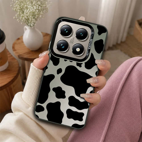 Xiaomi 14T Cover - Monochrome Mood Print Series - Lightweight Frosted Pearl Finish Anti-Fingerprint Shockproof Soft Borders Case