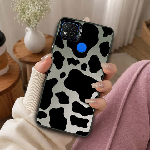 Xiaomi Redmi 9C Cover - Monochrome Mood Print Series - Lightweight Frosted Pearl Finish Anti-Fingerprint Shockproof Soft Borders Case