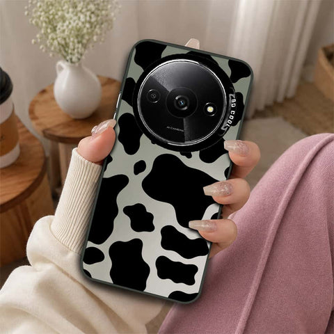 Xiaomi Poco C61 Cover - Monochrome Mood Print Series - Lightweight Frosted Pearl Finish Anti-Fingerprint Shockproof Soft Borders Case