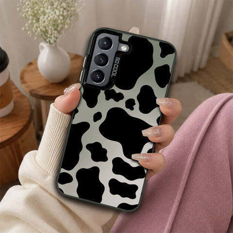 Samsung Galaxy S21 5G Cover - Monochrome Mood Print Series - Lightweight Frosted Pearl Finish Anti-Fingerprint Shockproof Soft Borders Case