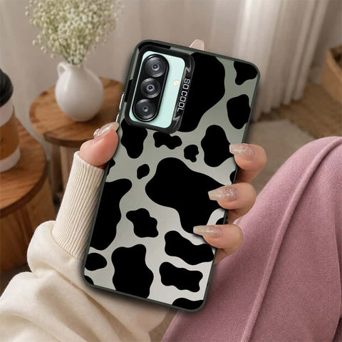 Samsung Galaxy A26 Cover - Monochrome Mood Print Series - Lightweight Frosted Pearl Finish Anti-Fingerprint Shockproof Soft Borders Case