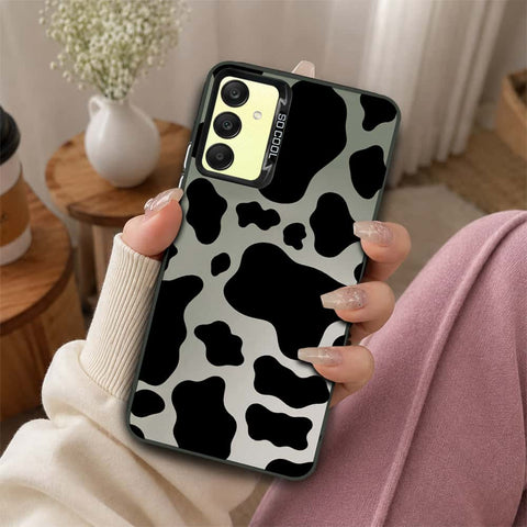 Samsung Galaxy A25 5G Cover - Monochrome Mood Print Series - Lightweight Frosted Pearl Finish Anti-Fingerprint Shockproof Soft Borders Case