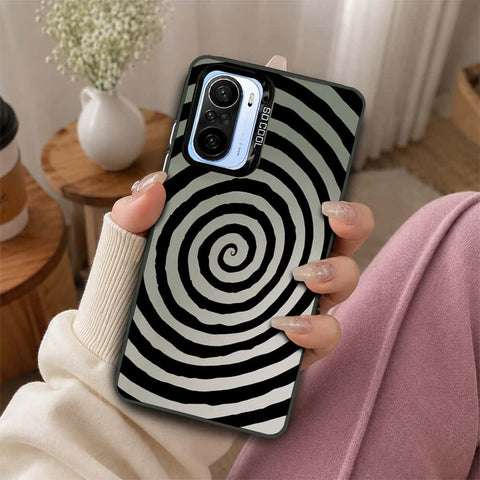 Xiaomi Mi 11X Cover - Monochrome Mood Print Series - Lightweight Frosted Pearl Finish Anti-Fingerprint Shockproof Soft Borders Case