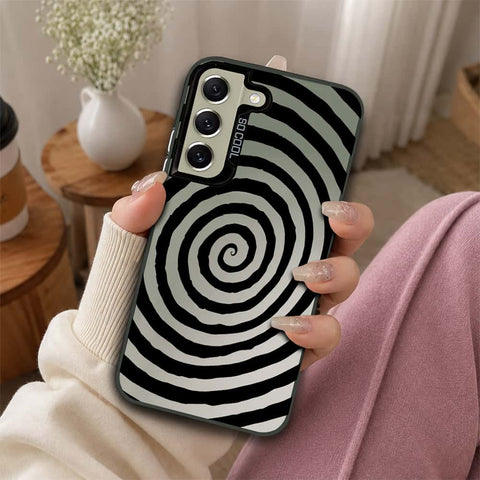 Samsung Galaxy S22 5G Cover - Monochrome Mood Print Series - Lightweight Frosted Pearl Finish Anti-Fingerprint Shockproof Soft Borders Case