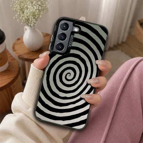 Samsung Galaxy S21 5G Cover - Monochrome Mood Print Series - Lightweight Frosted Pearl Finish Anti-Fingerprint Shockproof Soft Borders Case