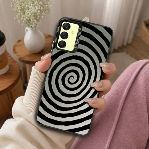 Samsung Galaxy A25 5G Cover - Monochrome Mood Print Series - Lightweight Frosted Pearl Finish Anti-Fingerprint Shockproof Soft Borders Case