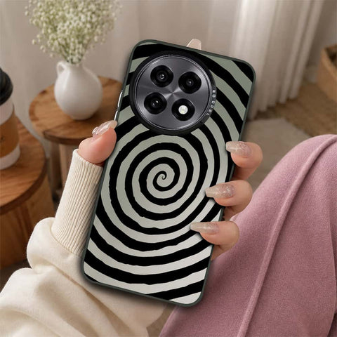 OnePlus Ace 5 Cover - Monochrome Mood Print Series - Lightweight Frosted Pearl Finish Anti-Fingerprint Shockproof Soft Borders Case