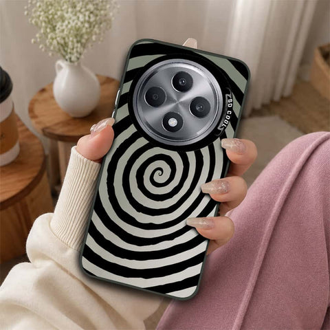 Oppo F27 Cover - Monochrome Mood Print Series - Lightweight Frosted Pearl Finish Anti-Fingerprint Shockproof Soft Borders Case