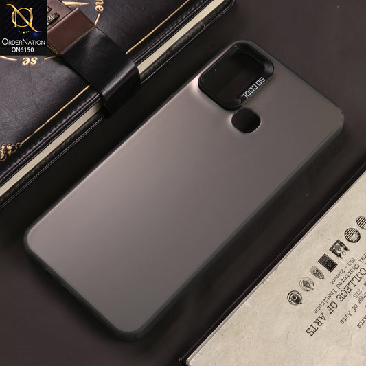 Infinix Hot 9 Play Cover - Gray - New Luxury Matte Metallic Bumper Case With Soft Borderes Protection