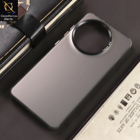 OnePlus 13R Cover - Gray - New Luxury Matte Metallic Bumper Case With Soft Borderes Protection