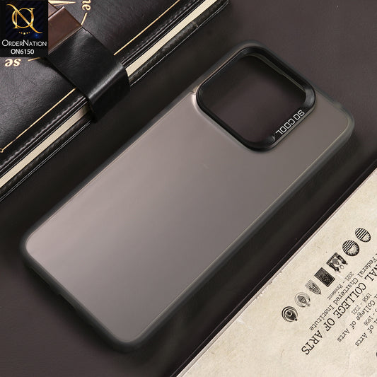 Xiaomi Redmi 10C Cover - Gray - New Luxury Matte Metallic Bumper Case With Soft Borderes Protection