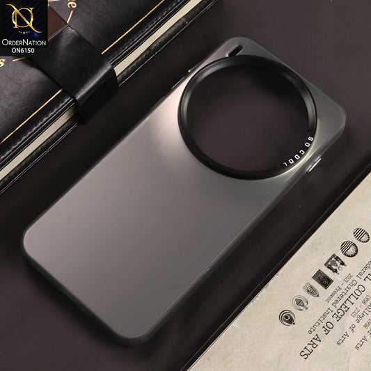 Xiaomi Redmi A4 Cover - Gray - New Luxury Matte Metallic Bumper Case With Soft Borderes Protection