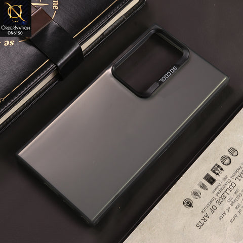 Samsung Galaxy S23 5G Cover - Gray - New Luxury Matte Metallic Bumper Case With Soft Borderes Protection