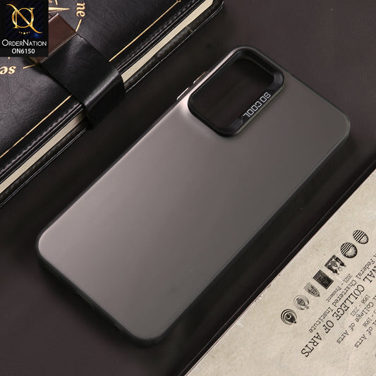 Samsung Galaxy A25 5G Cover - Gray - New Luxury Matte Metallic Bumper Case With Soft Borderes Protection