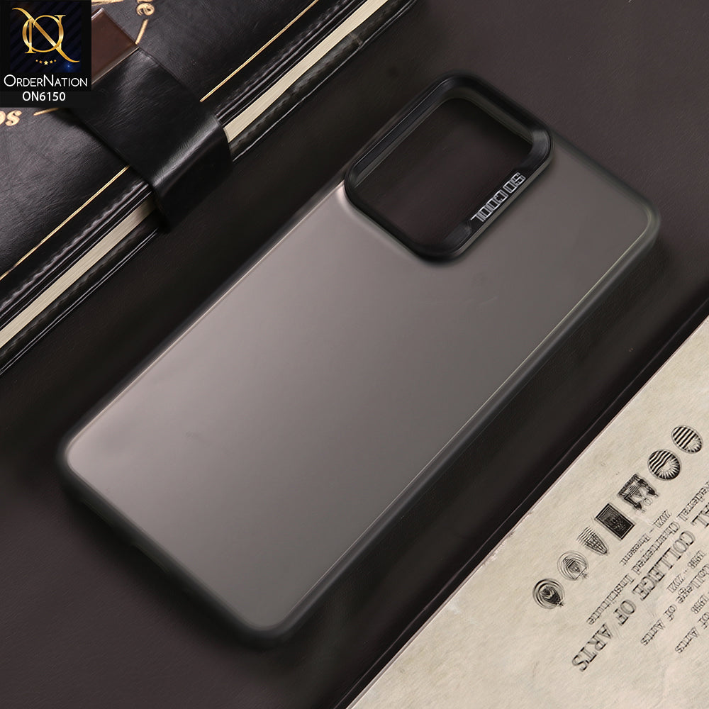 Samsung Galaxy A33 5G Cover - Gray - New Luxury Matte Metallic Bumper Case With Soft Borderes Protection