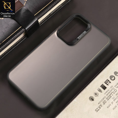 Samsung Galaxy A52 Cover - Gray - New Luxury Matte Metallic Bumper Case With Soft Borderes Protection