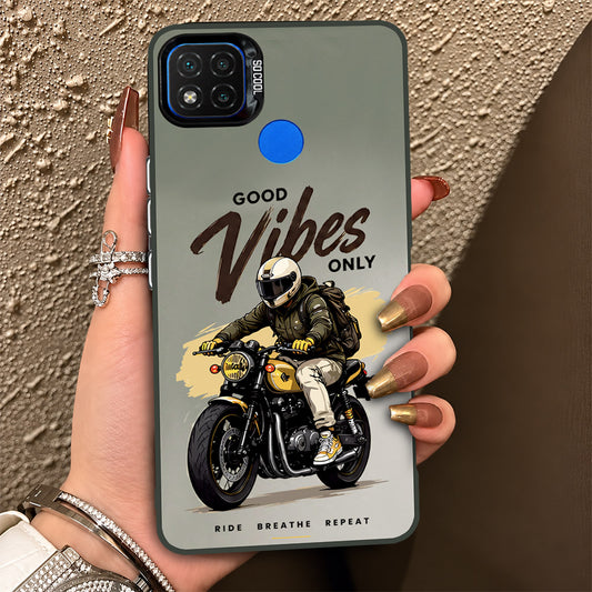 Xiaomi Redmi 9C Cover - Beyond The Asphalt Series - Lightweight Frosted Pearl Finish Anti-Fingerprint Shockproof Soft Borders Case