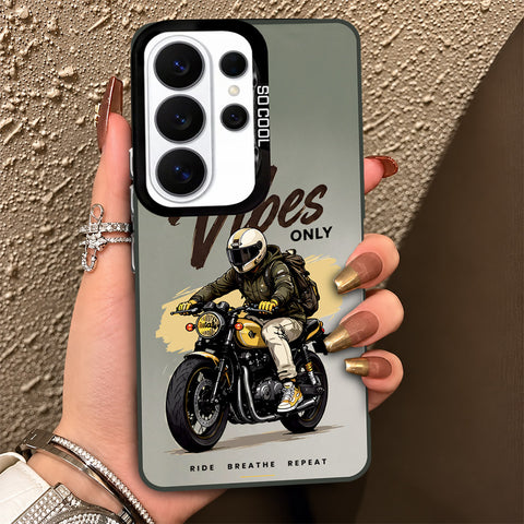 Samsung Galaxy S26 Ultra Cover - Beyond The Asphalt Series - Lightweight Frosted Pearl Finish Anti-Fingerprint Shockproof Soft Borders Case