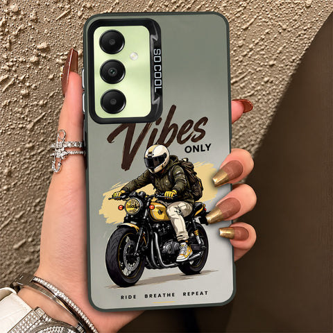 Samsung Galaxy A54 Cover - Beyond The Asphalt Series - Lightweight Frosted Pearl Finish Anti-Fingerprint Shockproof Soft Borders Case