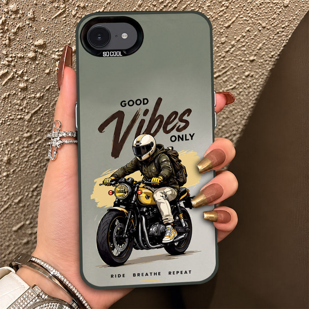 iPhone 17e Cover - Beyond The Asphalt Series - Lightweight Frosted Pearl Finish Anti-Fingerprint Shockproof Soft Borders Case