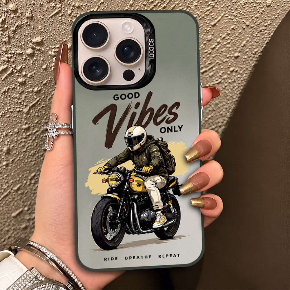 iPhone 16 Pro Max Cover - Beyond The Asphalt Series - Lightweight Frosted Pearl Finish Anti-Fingerprint Shockproof Soft Borders Case