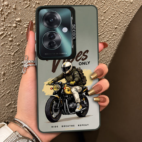 Oppo F25 Pro Cover - Beyond The Asphalt Series - Lightweight Frosted Pearl Finish Anti-Fingerprint Shockproof Soft Borders Case