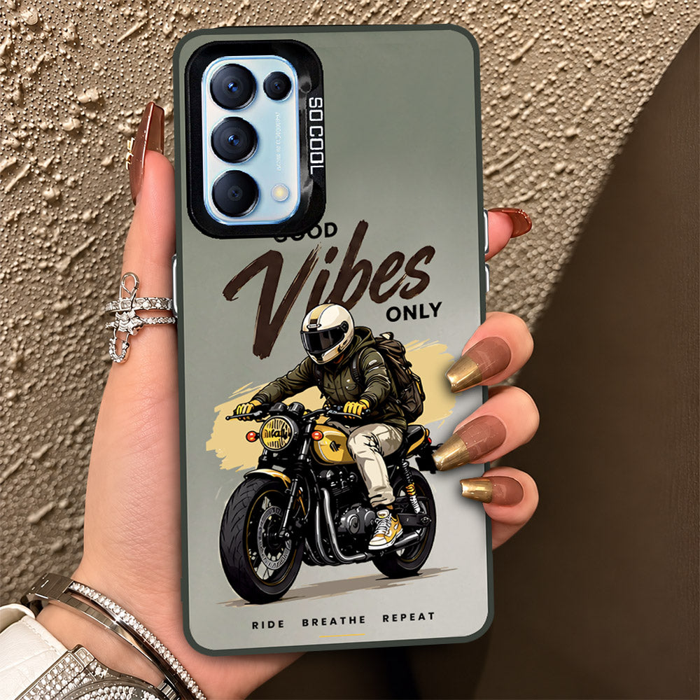 Oppo Find X3 Lite Cover - Beyond The Asphalt Series - Lightweight Frosted Pearl Finish Anti-Fingerprint Shockproof Soft Borders Case
