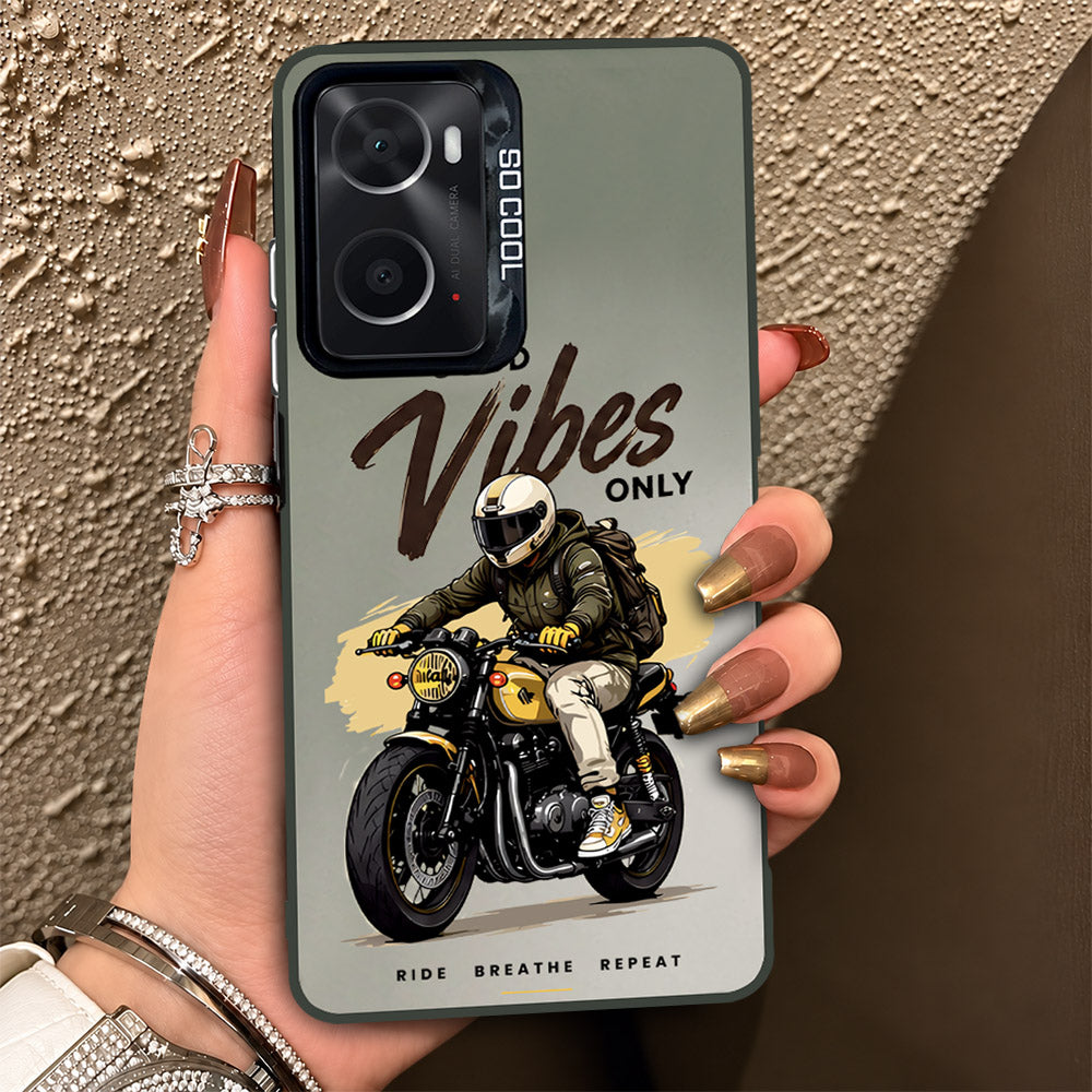 Oppo A36 Cover - Beyond The Asphalt Series - Lightweight Frosted Pearl Finish Anti-Fingerprint Shockproof Soft Borders Case
