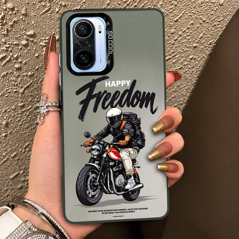 Xiaomi Redmi K40 Pro Cover - Beyond The Asphalt Series - Lightweight Frosted Pearl Finish Anti-Fingerprint Shockproof Soft Borders Case