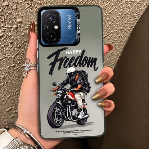 Xiaomi Poco C55 Cover - Beyond The Asphalt Series - Lightweight Frosted Pearl Finish Anti-Fingerprint Shockproof Soft Borders Case