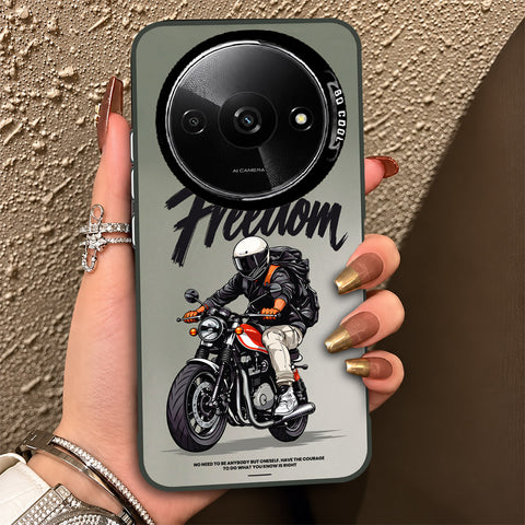 Xiaomi Poco C61 Cover - Beyond The Asphalt Series - Lightweight Frosted Pearl Finish Anti-Fingerprint Shockproof Soft Borders Case