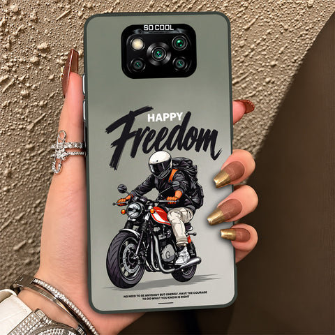 Xiaomi Poco X3 Cover - Beyond The Asphalt Series - Lightweight Frosted Pearl Finish Anti-Fingerprint Shockproof Soft Borders Case