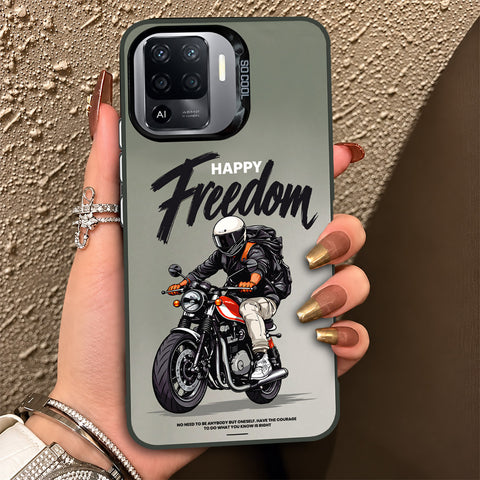 Oppo Reno 5 Lite Cover - Beyond The Asphalt Series - Lightweight Frosted Pearl Finish Anti-Fingerprint Shockproof Soft Borders Case