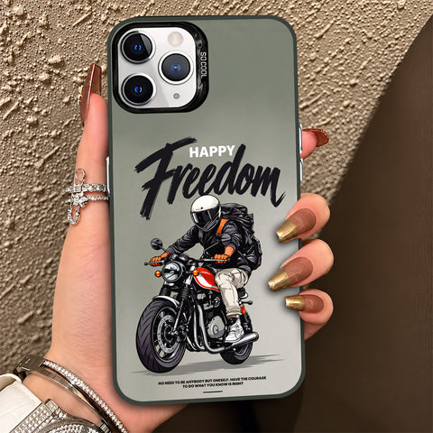 iPhone 11 Pro Cover - Beyond The Asphalt Series - Lightweight Frosted Pearl Finish Anti-Fingerprint Shockproof Soft Borders Case