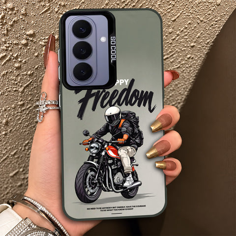 Samsung Galaxy S26 Cover - Beyond The Asphalt Series - Lightweight Frosted Pearl Finish Anti-Fingerprint Shockproof Soft Borders Case