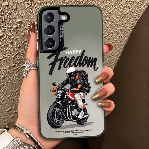 Samsung Galaxy S21 5G Cover - Beyond The Asphalt Series - Lightweight Frosted Pearl Finish Anti-Fingerprint Shockproof Soft Borders Case