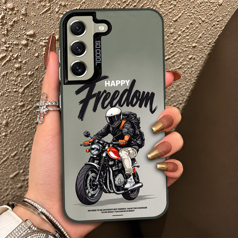 Samsung Galaxy S21 FE Cover - Beyond The Asphalt Series - Lightweight Frosted Pearl Finish Anti-Fingerprint Shockproof Soft Borders Case