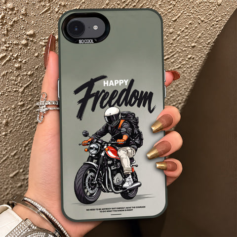 iPhone 17e Cover - Beyond The Asphalt Series - Lightweight Frosted Pearl Finish Anti-Fingerprint Shockproof Soft Borders Case