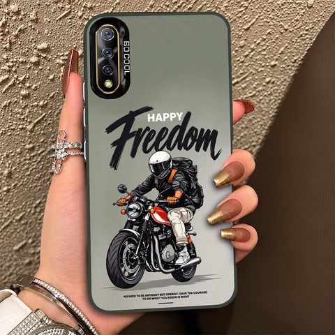 vivo iQOO Neo Cover - Beyond The Asphalt Series - Lightweight Frosted Pearl Finish Anti-Fingerprint Shockproof Soft Borders Case