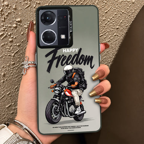 Oppo F21 Pro 4G Cover - Beyond The Asphalt Series - Lightweight Frosted Pearl Finish Anti-Fingerprint Shockproof Soft Borders Case