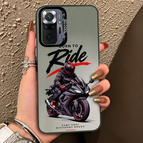 Xiaomi Redmi Note 10 Pro 4G Cover - Beyond The Asphalt Series - Lightweight Frosted Pearl Finish Anti-Fingerprint Shockproof Soft Borders Case