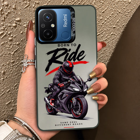 Xiaomi Poco C55 Cover - Beyond The Asphalt Series - Lightweight Frosted Pearl Finish Anti-Fingerprint Shockproof Soft Borders Case