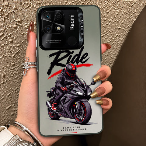Xiaomi Redmi 10C Cover - Beyond The Asphalt Series - Lightweight Frosted Pearl Finish Anti-Fingerprint Shockproof Soft Borders Case