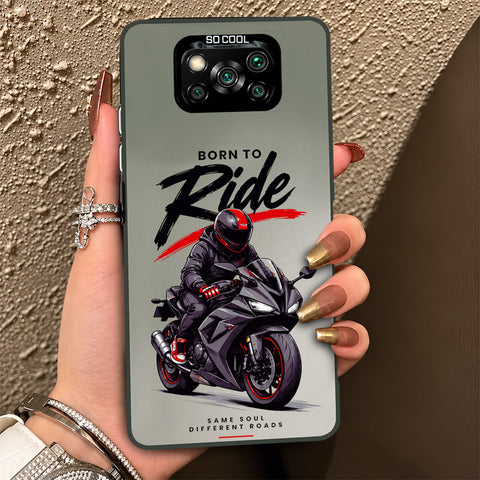 Xiaomi Poco X3 Cover - Beyond The Asphalt Series - Lightweight Frosted Pearl Finish Anti-Fingerprint Shockproof Soft Borders Case