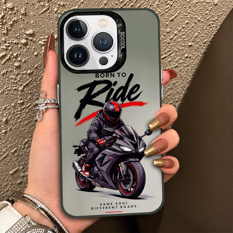 iPhone 13 Pro Max Cover - Beyond The Asphalt Series - Lightweight Frosted Pearl Finish Anti-Fingerprint Shockproof Soft Borders Case